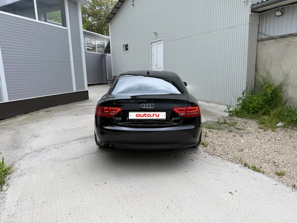 2010 Audi A5 I (8T), чёрный, 1200000 рублей - вид 4