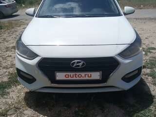 2018 Hyundai Solaris II, белый, 1150000 рублей, вид 1