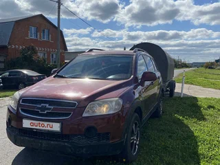 2007 Chevrolet Captiva I, красный, 650000 рублей, вид 2