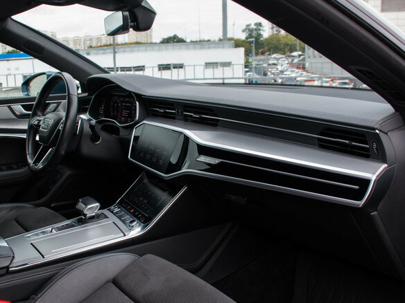 2018 Audi A7 55 TFSI II (4K), синий, 4549000 рублей - вид 12
