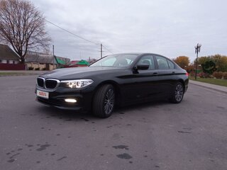 2018 BMW 5 серии 530d VII (G30/G31/G38), чёрный, 3267376 рублей, вид 1