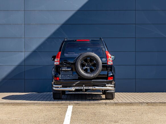 2005 Toyota Land Cruiser Prado 5-speed 120 Series, чёрный, 1495000 рублей - вид 4