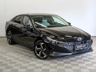 2020 Hyundai Avante VII, чёрный, 1735000 рублей, вид 3