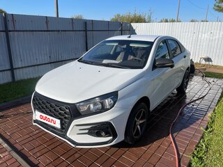2017 Lada (ВАЗ) Vesta I, белый, 600000 рублей, вид 3