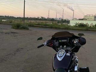 2000 Yamaha XV 1600 Road Star, фиолетовый, 620000 рублей, вид 2