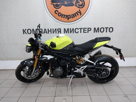 2026 Triumph Speed Triple, жёлтый, 1979000 рублей, вид 2