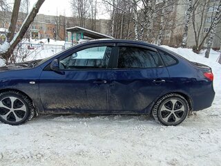 2008 Hyundai Elantra IV (HD), синий, 529000 рублей, вид 4