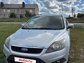 2009 Ford Focus II Рестайлинг, серебристый, 450000 рублей, вид 1
