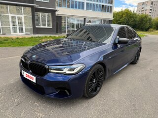 2018 BMW 5 серии 530i xDrive VII (G30/G31/G38), синий, 3570000 рублей, вид 2