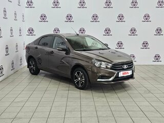 2016 Lada (ВАЗ) Vesta I, коричневый, 619000 рублей, вид 3