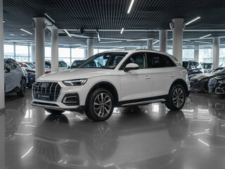 2021 Audi Q5 45 TFSI II (FY) Рестайлинг, белый, 4000000 рублей, вид 1