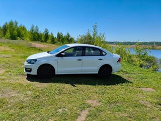 2019 Volkswagen Polo V Рестайлинг, белый, 1250000 рублей, вид 5