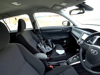 2016 Toyota Corolla Fielder XI (E160, E170, E180) Рестайлинг 1, серебристый, 1280000 рублей, вид 4