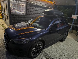 2016 Mazda CX-5 I Рестайлинг, синий, 1920000 рублей, вид 2