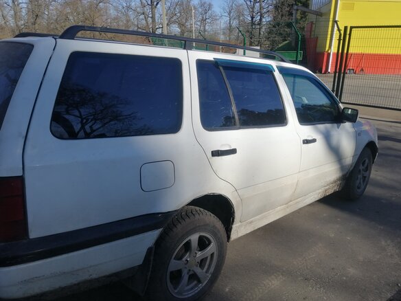 1997 Volkswagen Golf III, белый, 220000 рублей - вид 4