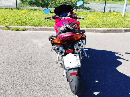 2002 Honda VFR 800, красный, 480000 рублей, вид 4