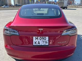 2018 Tesla Model 3 Long Range I, красный, 3550000 рублей, вид 5