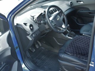 2013 Chevrolet Aveo II, синий, 595000 рублей, вид 5