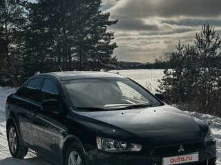 2008 Mitsubishi Lancer X, чёрный, 655000 рублей, вид 1