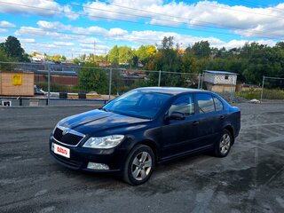 2010 Skoda Octavia DSG7 II (A5) Рестайлинг, чёрный, 690000 рублей, вид 1