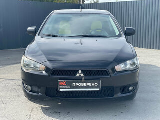 2007 Mitsubishi Lancer X, чёрный, 649000 рублей, вид 2