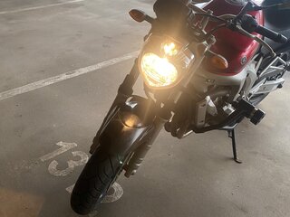 2008 Yamaha FZ6, красный, 390000 рублей, вид 1