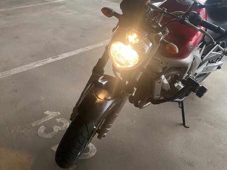 2008 Yamaha FZ6, красный, 390000 рублей, вид 1