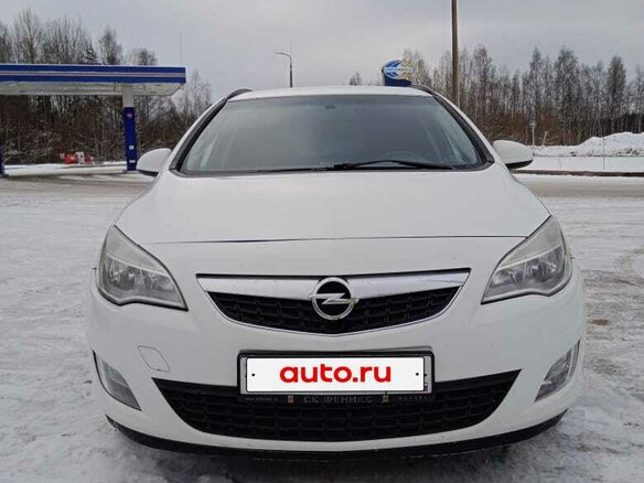 2012 Opel Astra J, белый, 750000 рублей - вид 1