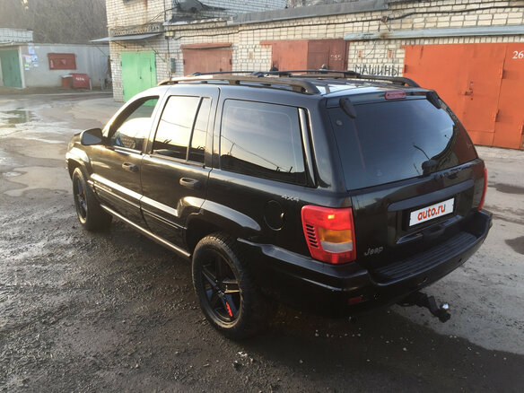 2001 Jeep Grand Cherokee II (WJ), чёрный - вид 9