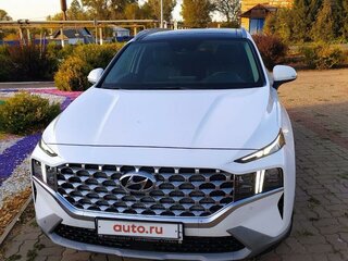 2020 Hyundai Santa Fe IV Рестайлинг, белый, 3570000 рублей, вид 1
