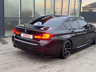 2019 BMW 5 серии 520d VII (G30/G31/G38), чёрный, 3150000 рублей, вид 5