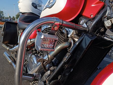 1995 Honda VT 1100, красный, 550000 рублей, вид 5