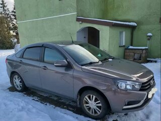 2017 Lada (ВАЗ) Vesta I, серебристый, 1000000 рублей, вид 1