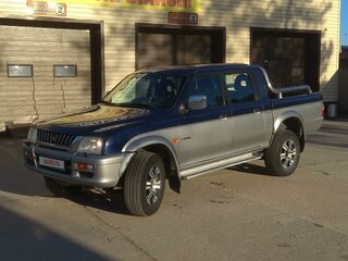 2000 Mitsubishi L200 III, синий, 900000 рублей, вид 3