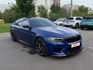 2019 BMW M5 Competition VI (F90), синий, 7000000 рублей, вид 2
