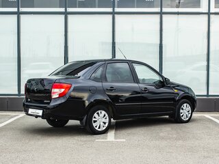 2014 Lada (ВАЗ) Granta I, чёрный, 370000 рублей, вид 2