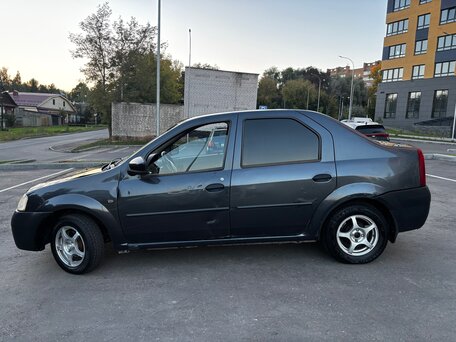 2006 Renault Logan I, серый, 185000 рублей, вид 3