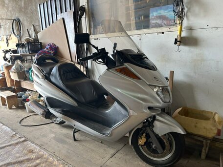 2004 Yamaha Majesty 250, серебристый, 290000 рублей, вид 5