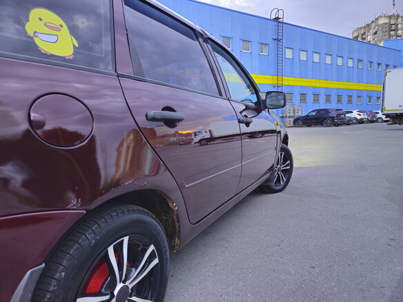 2011 Lada (ВАЗ) Kalina I, пурпурный, 355000 рублей - вид 8