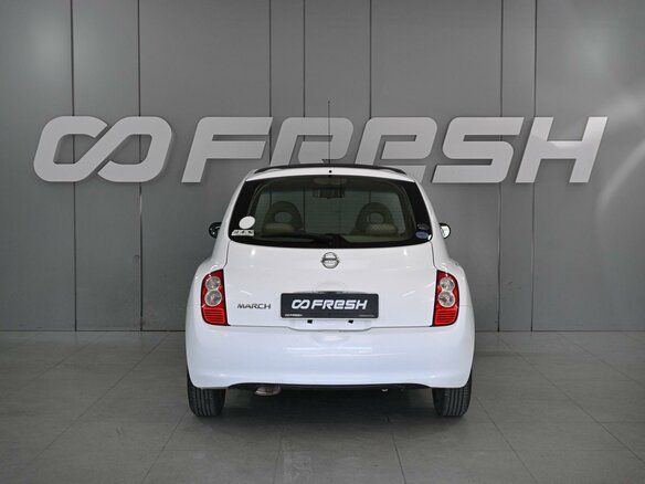 2008 Nissan March III (K12), белый, 539000 рублей - вид 3