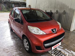 2009 Peugeot 107 I, оранжевый, 350000 рублей, вид 2