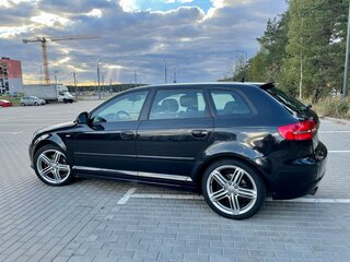 2009 Audi A3 II (8P) Рестайлинг 2, чёрный, 1150000 рублей, вид 1