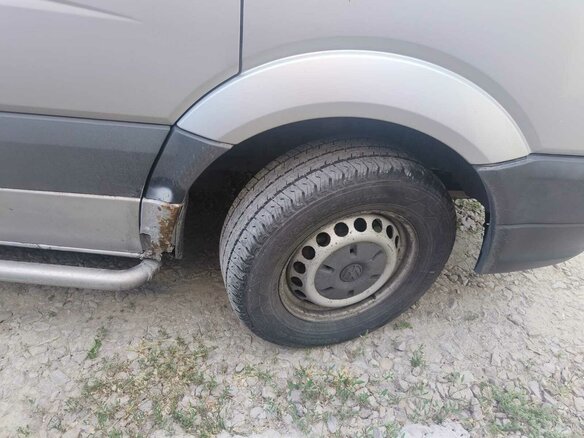 2007 Volkswagen Crafter, серебристый, 1250000 рублей - вид 9
