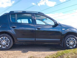 2013 Renault Sandero I, чёрный, 365000 рублей, вид 5