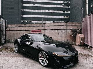 2022 Toyota Supra V (A90), чёрный, 7000000 рублей, вид 1