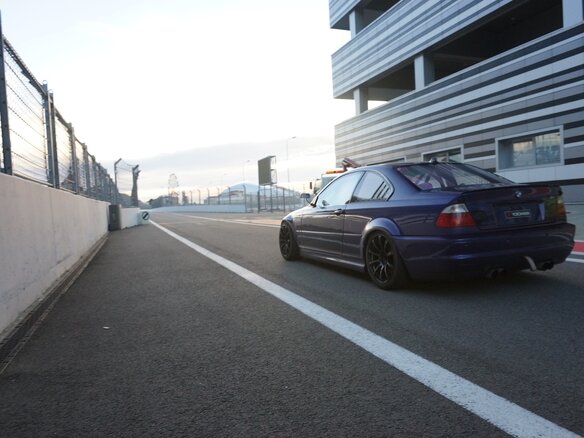 2001 BMW M3 III (E46), синий - вид 6