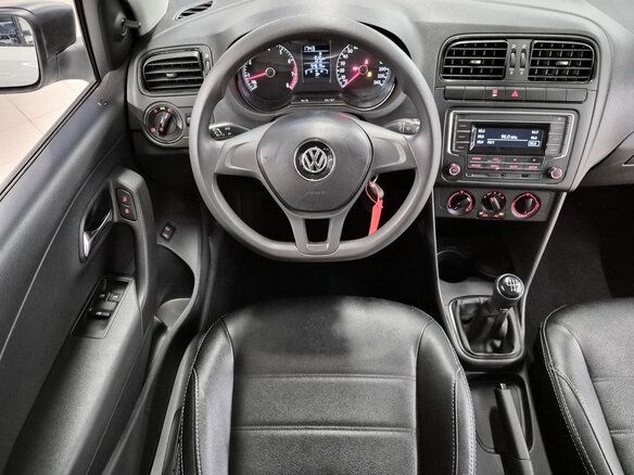2019 Volkswagen Polo V Рестайлинг, белый, 1109000 рублей - вид 11