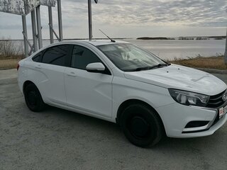 2016 Lada (ВАЗ) Vesta I, белый, 700000 рублей, вид 1