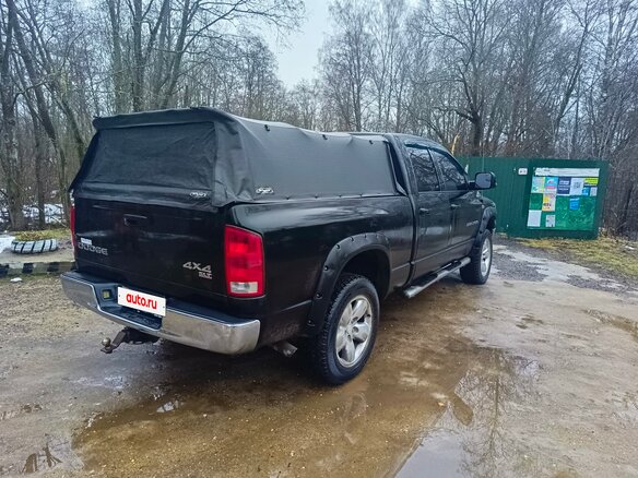 2004 Dodge RAM III (DR/DH), чёрный, 2100000 рублей - вид 5