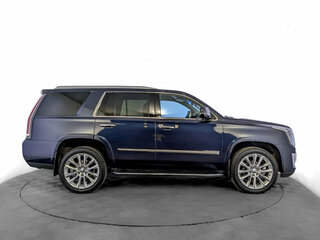 2019 Cadillac Escalade IV, синий, 4850000 рублей, вид 4